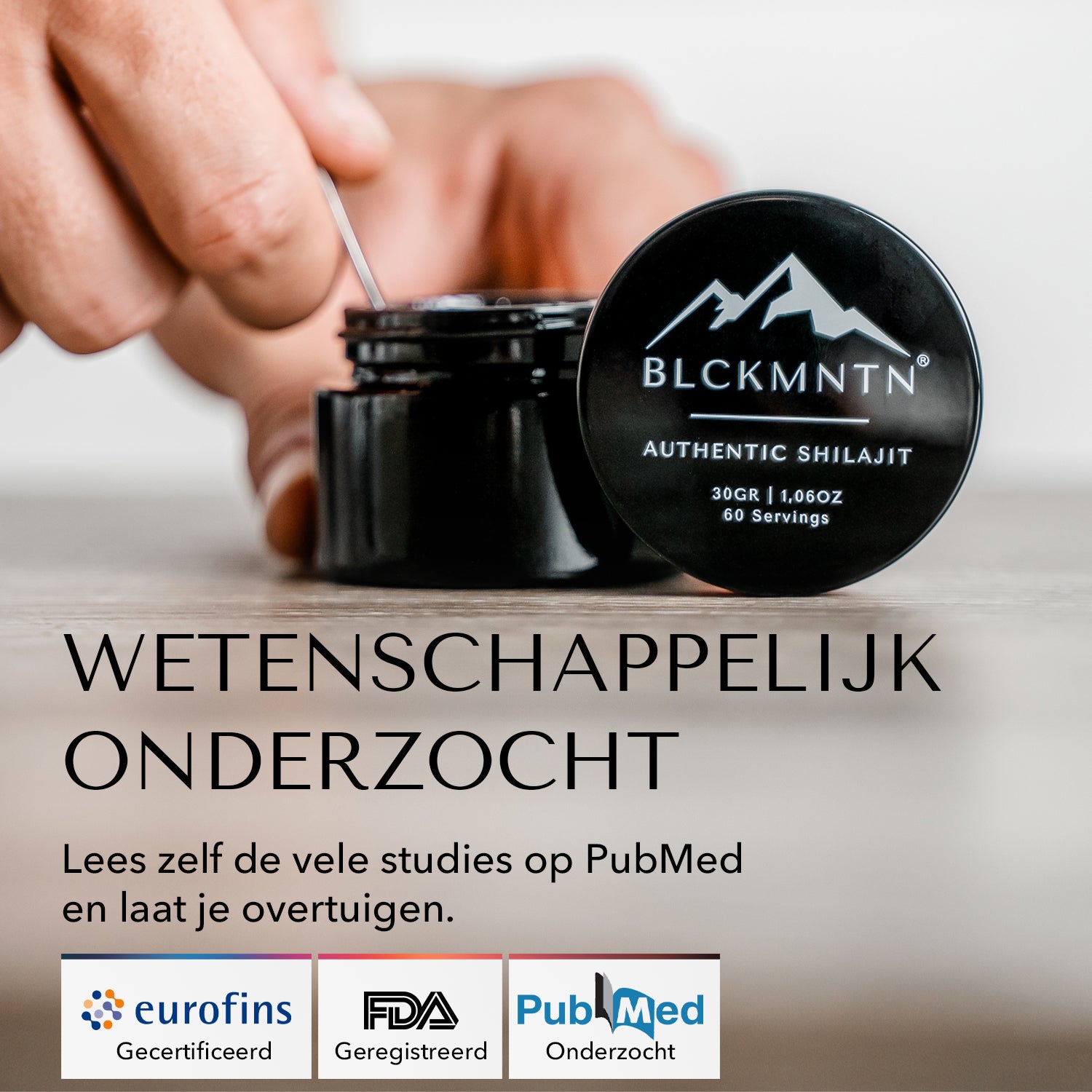 BLCKMNTN® Authentic Shilajit