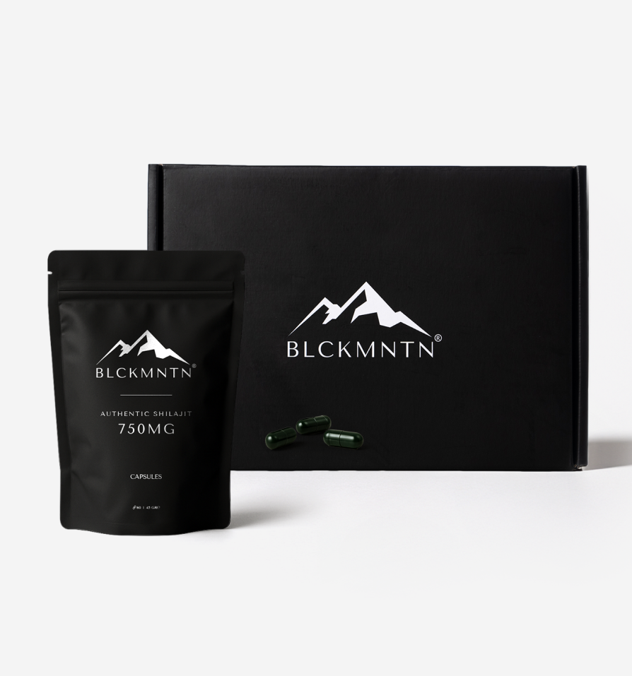 BLCKMNTN® Authentic Shilajit 60 caps 750MG