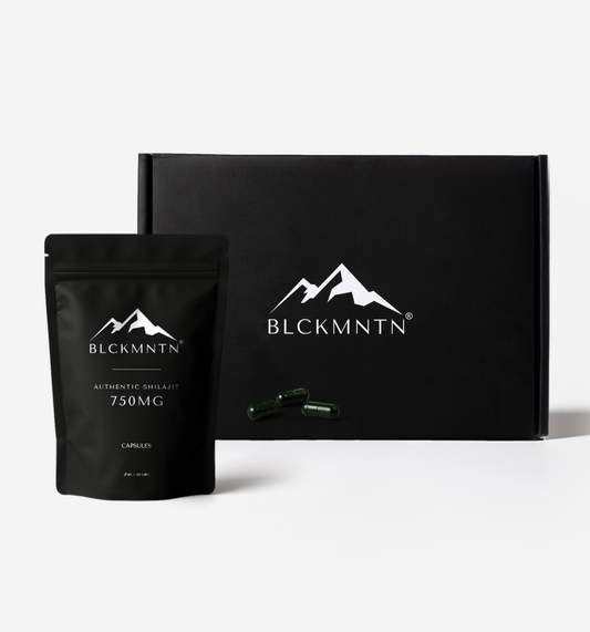 BLCKMNTN® Authentic Shilajit 60 caps 750MG