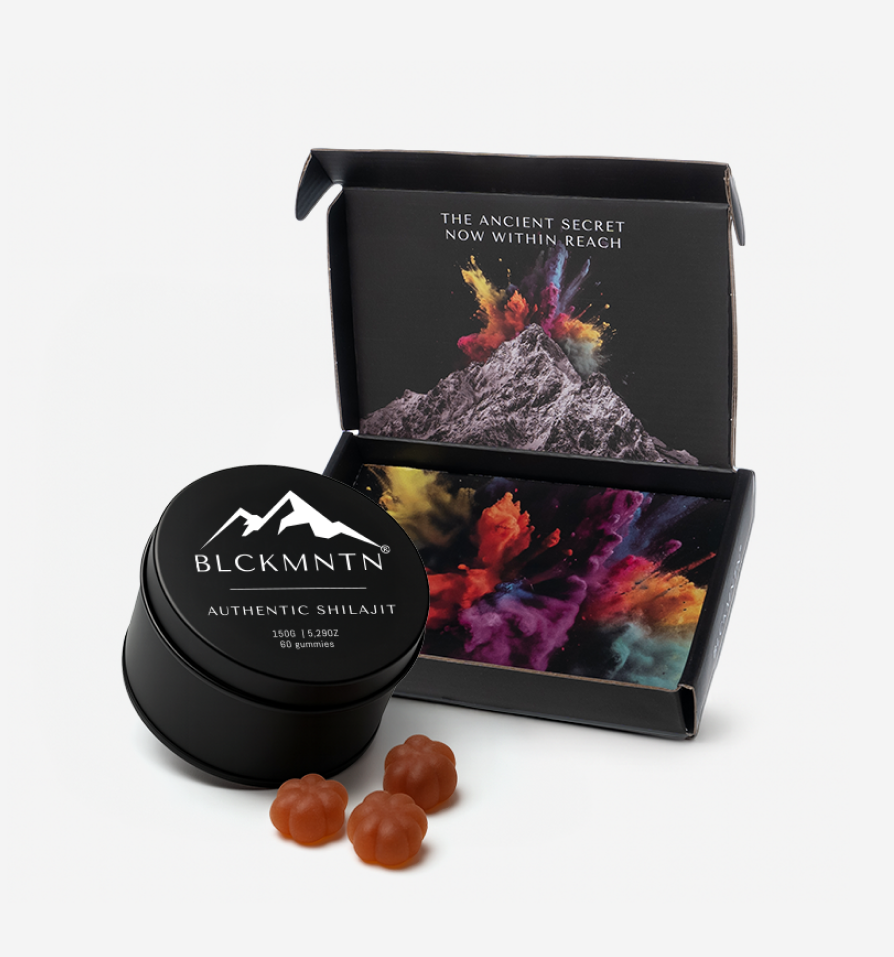 NIEUW | Authentic Shilajit Gummies Gold | 60 PCS