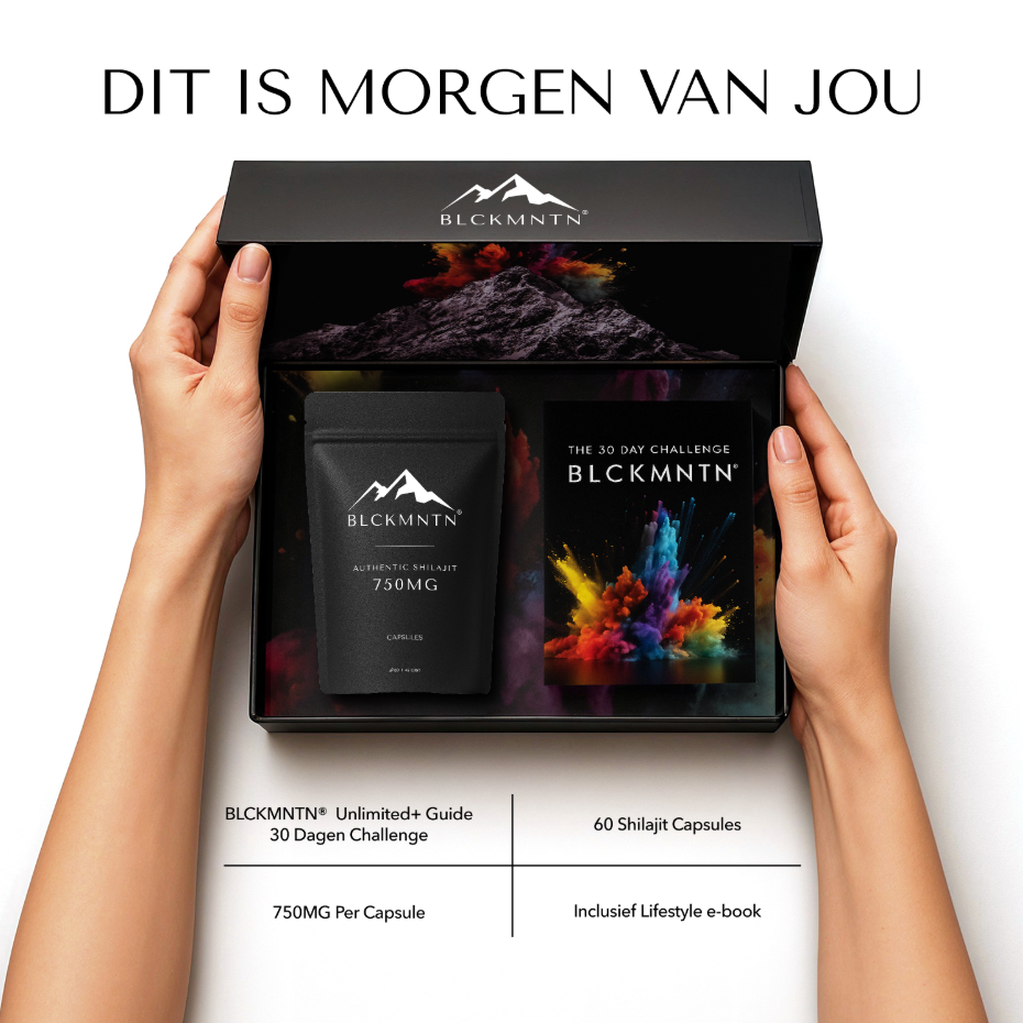 BLCKMNTN® Authentic Shilajit 60 caps 750MG