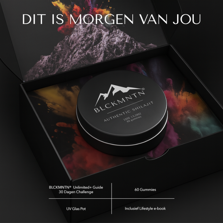 NIEUW | Authentic Shilajit Gummies Gold | 60 PCS